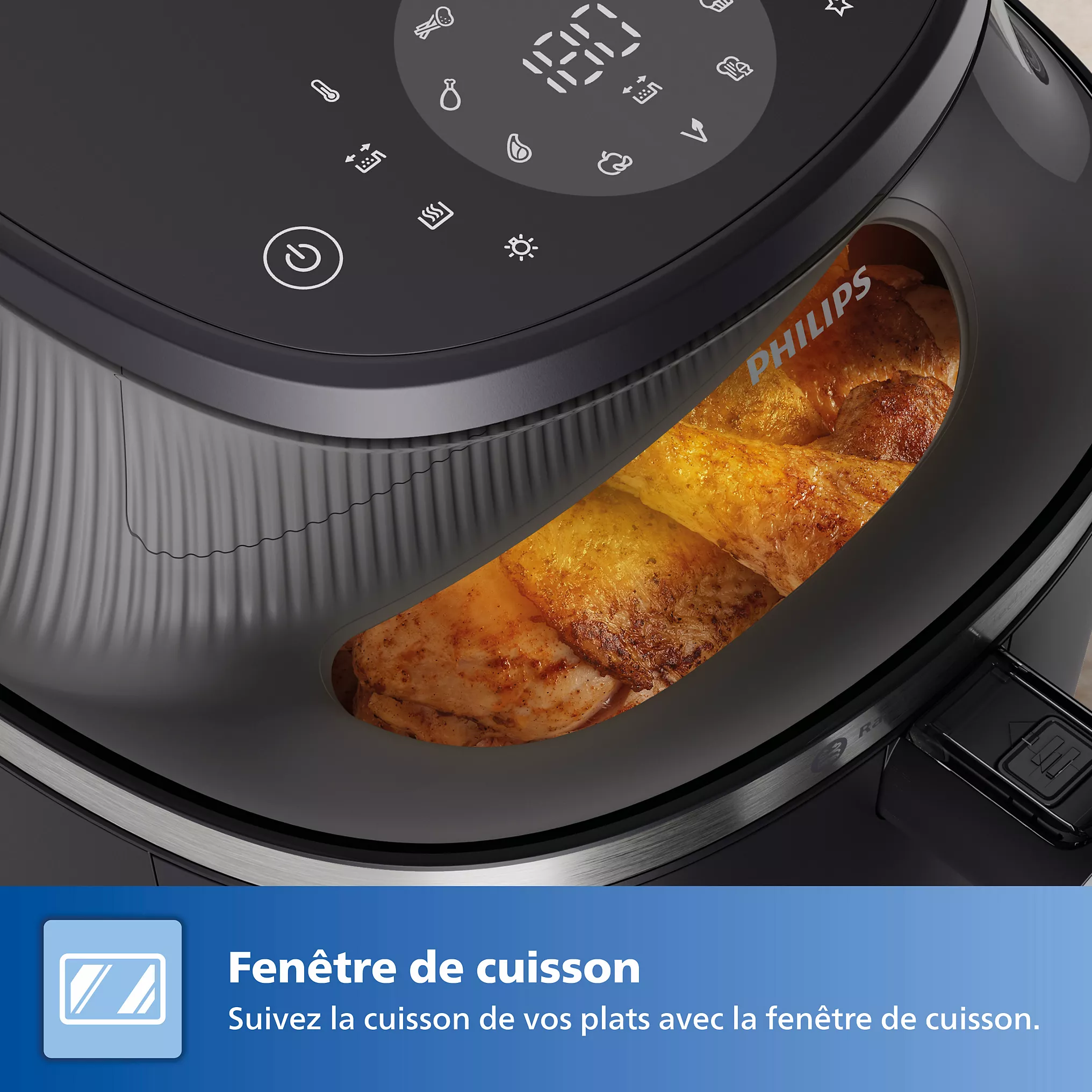 Airfryer PHILIPS Série 3000 6.2L NA332/00 – Image 3