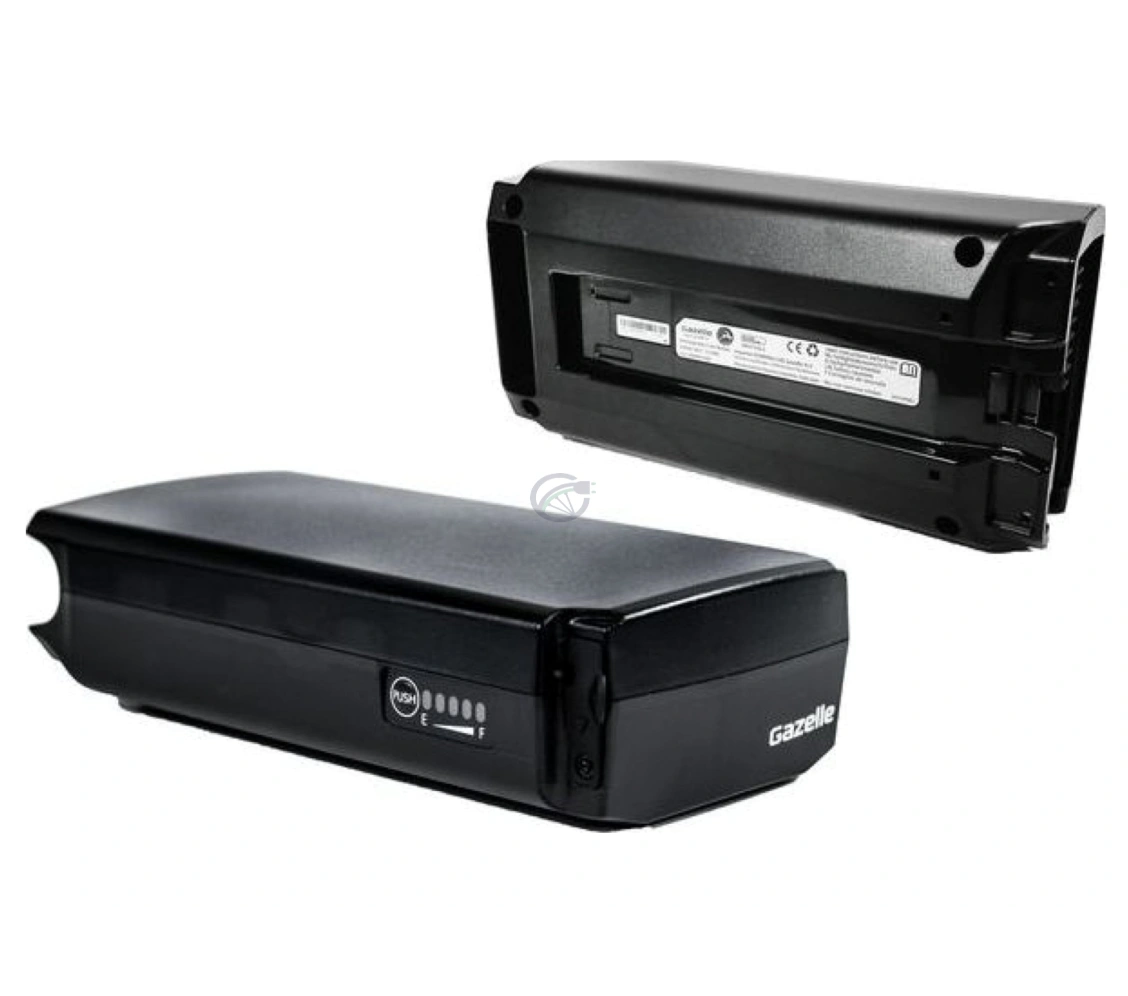 Batterie de vélo Gazelle Panasonic 36V 8.8Ah argentée – Image 2