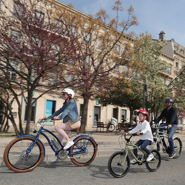 Vélo électrique Bocyclo Hermitage Confort 10 vitesses et porte-bagages – Image 4