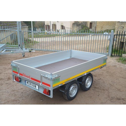 Eduard Plateau 251 x 145 ridelles de 30 cm PTAC 750 kg – Image 6