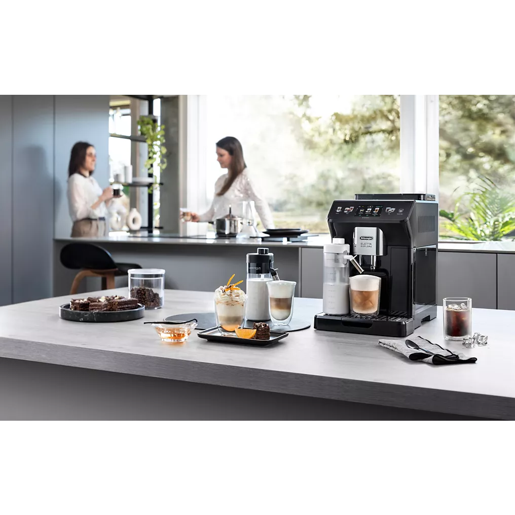 Expresso Broyeur DELONGHI ECAM450.65.G Eletta Explore Grise – Image 5