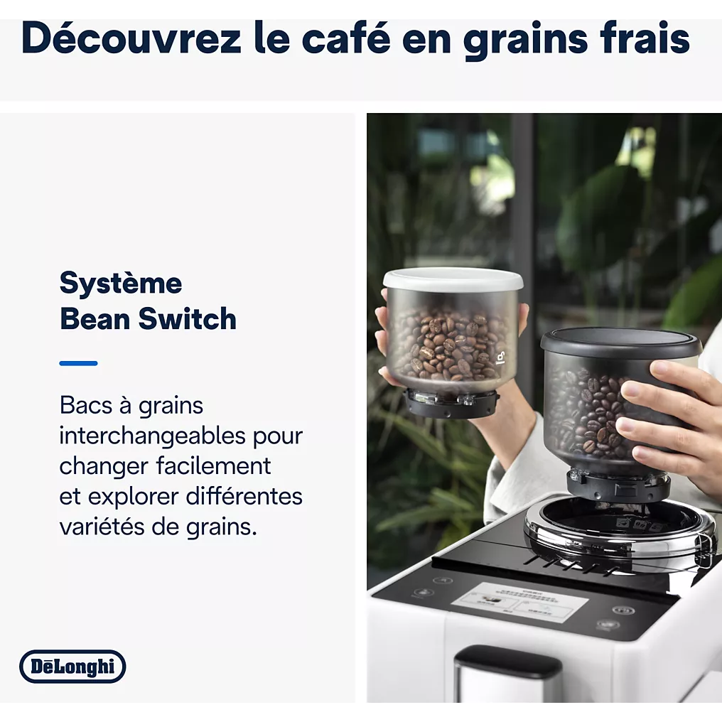Expresso Broyeur DELONGHI FEB4435.W Rivelia Blanche – Image 5