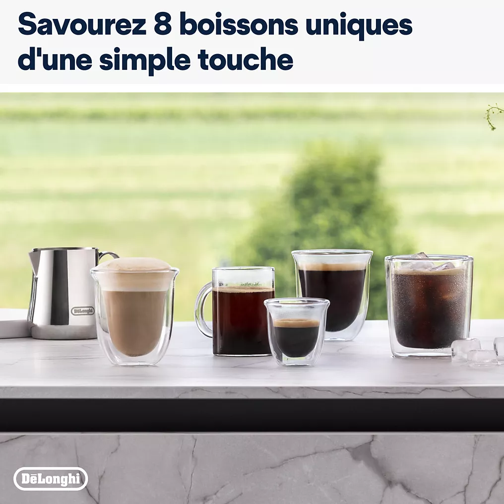 Expresso Broyeur DELONGHI FEB4435.W Rivelia Blanche – Image 3