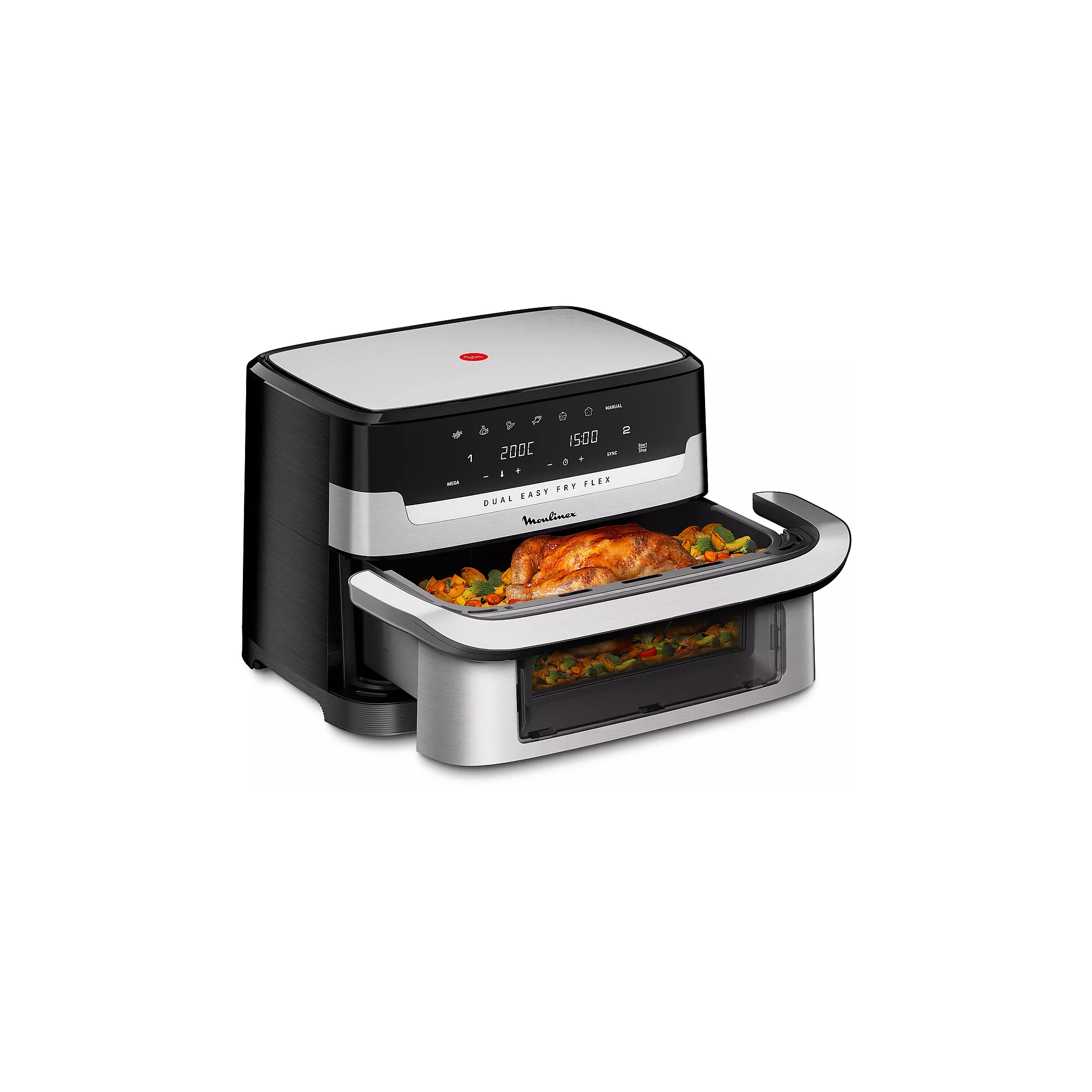 Friteuse sans huile MOULINEX Easy Fry Dual Flex EZ922DF0 – Image 6