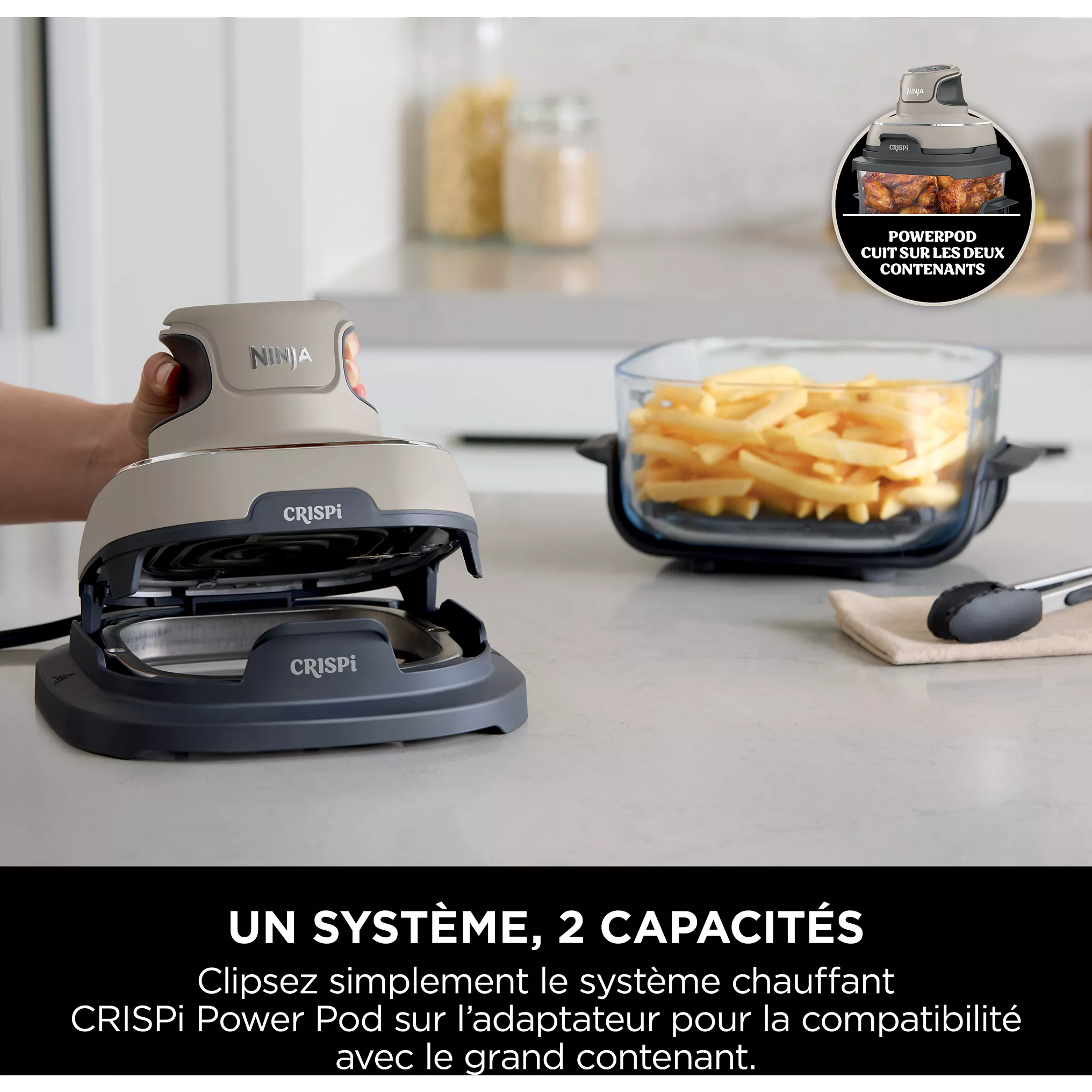 Friteuse sans huile NINJA CRISPi 4-in-1 Beige FN101EUST – Image 6