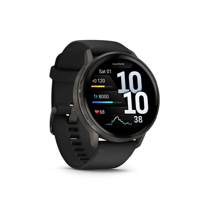 Montre Garmin Venu 4 bracelet cuir – Image 7