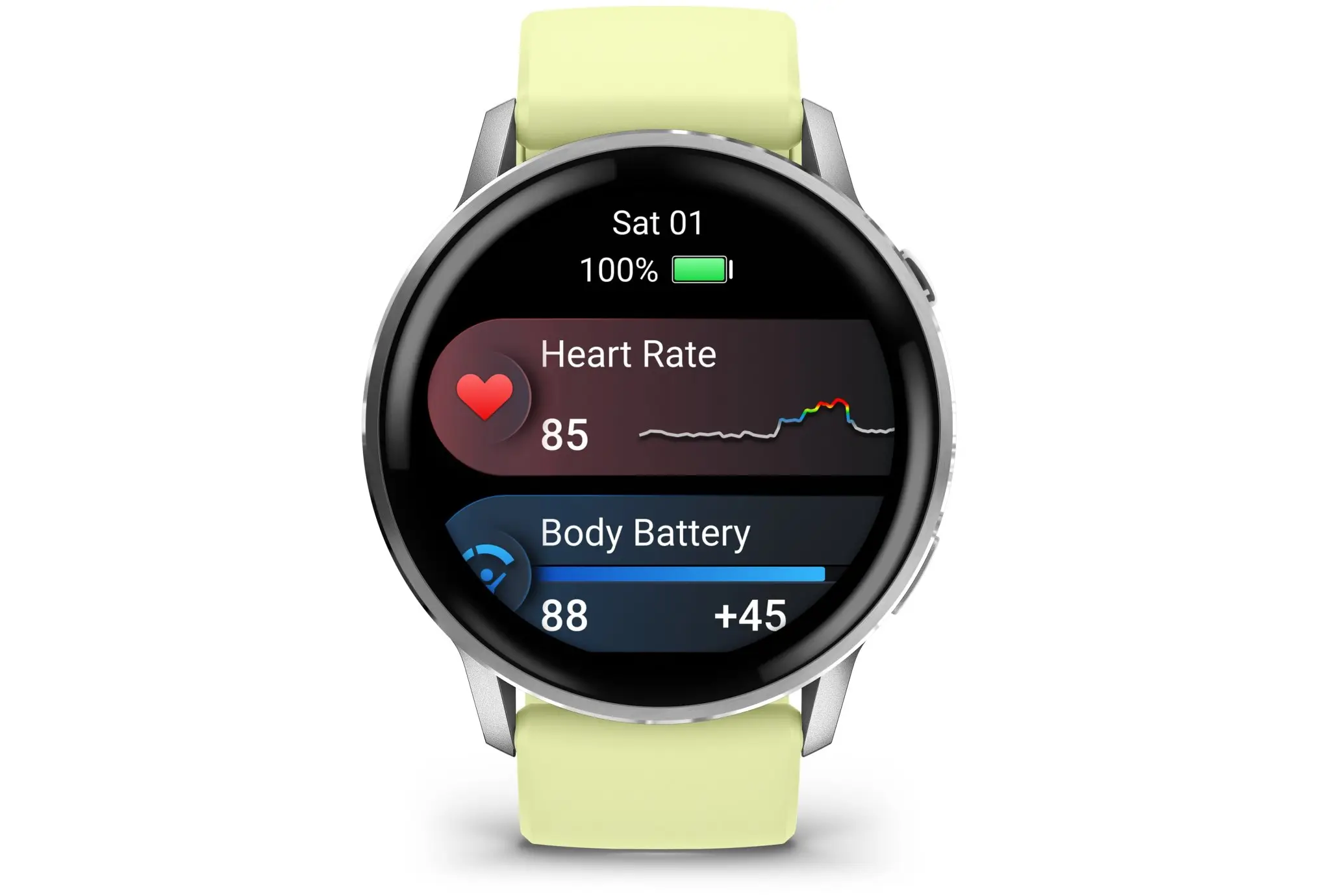 Montre Garmin Venu 4 bracelet cuir – Image 15