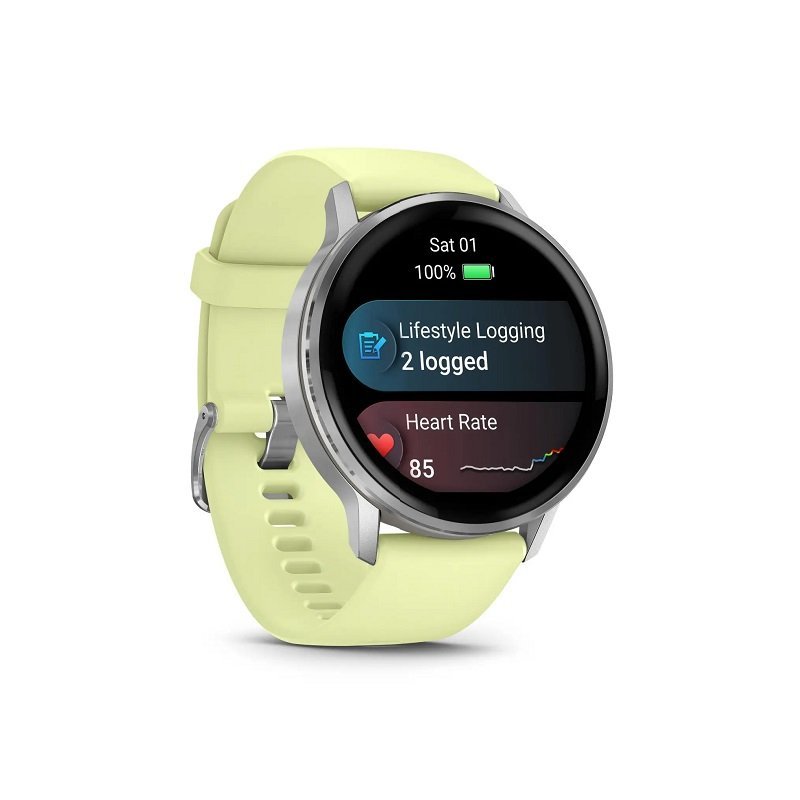 Montre Garmin Venu 4 bracelet cuir – Image 5