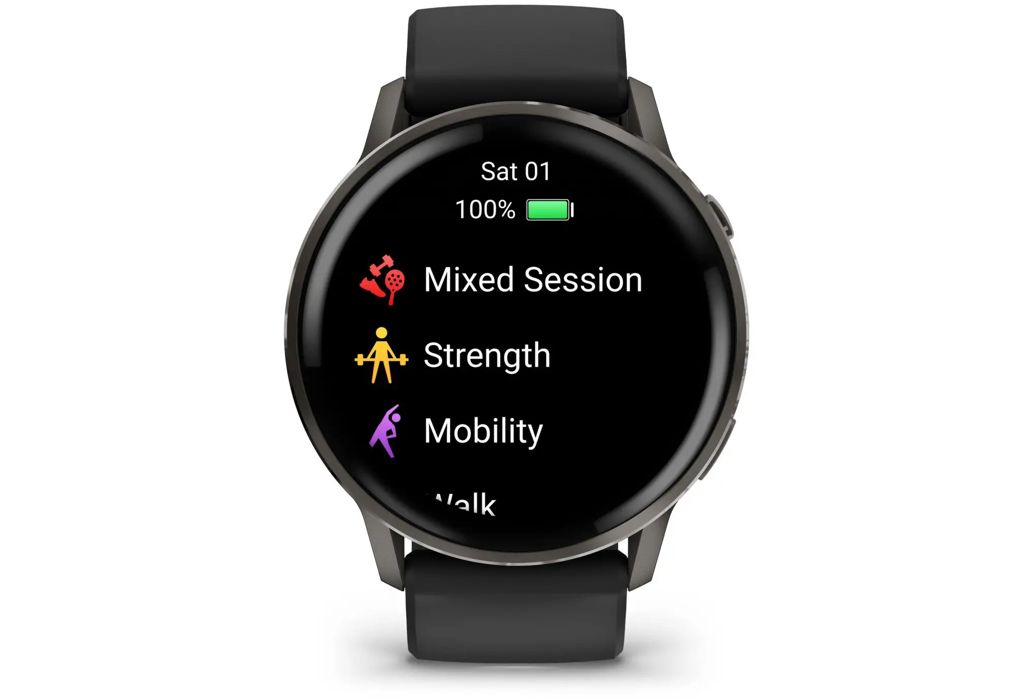 Montre Garmin Venu 4 bracelet cuir – Image 20