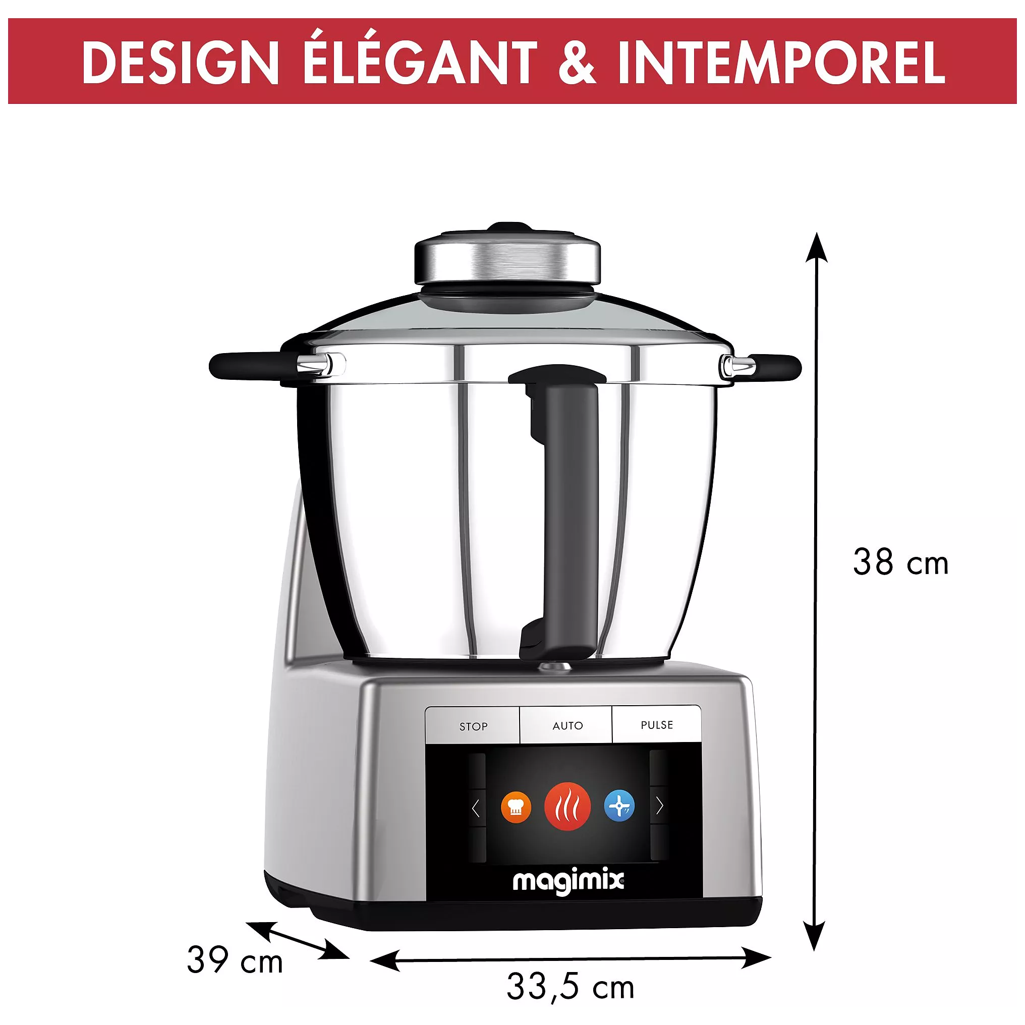 Robot cuiseur Magimix Cook Expert Connect Chrome 18913 – Image 4