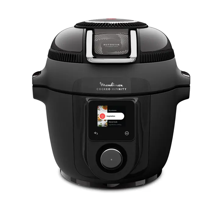 Moulinex Cookeo Infinity 20 modes de cuisson, Avec pale de mélange, Noir