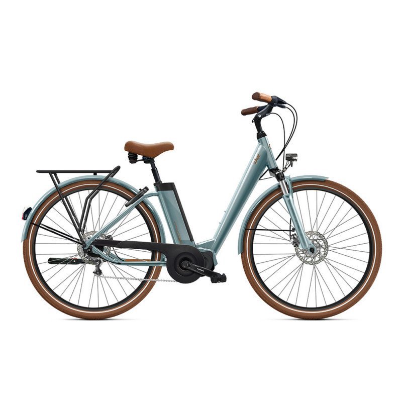 Vélo de Ville Électrique O2Feel iVog City Up 5.1 Univ Shimano Nexus 7V 360 Wh 28" Blanc Lin – Image 3