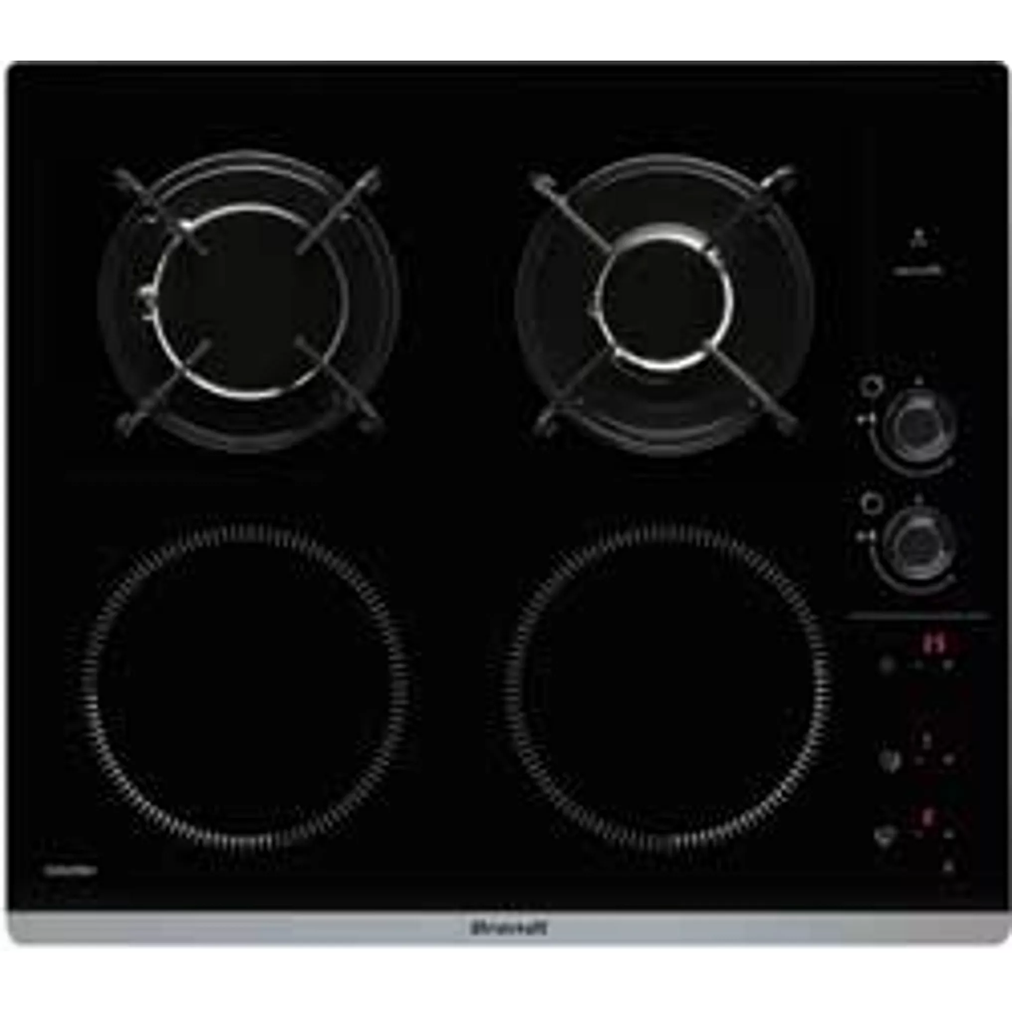 Plaque mixte induction gaz BRANDT BPI6413BM – Image 5