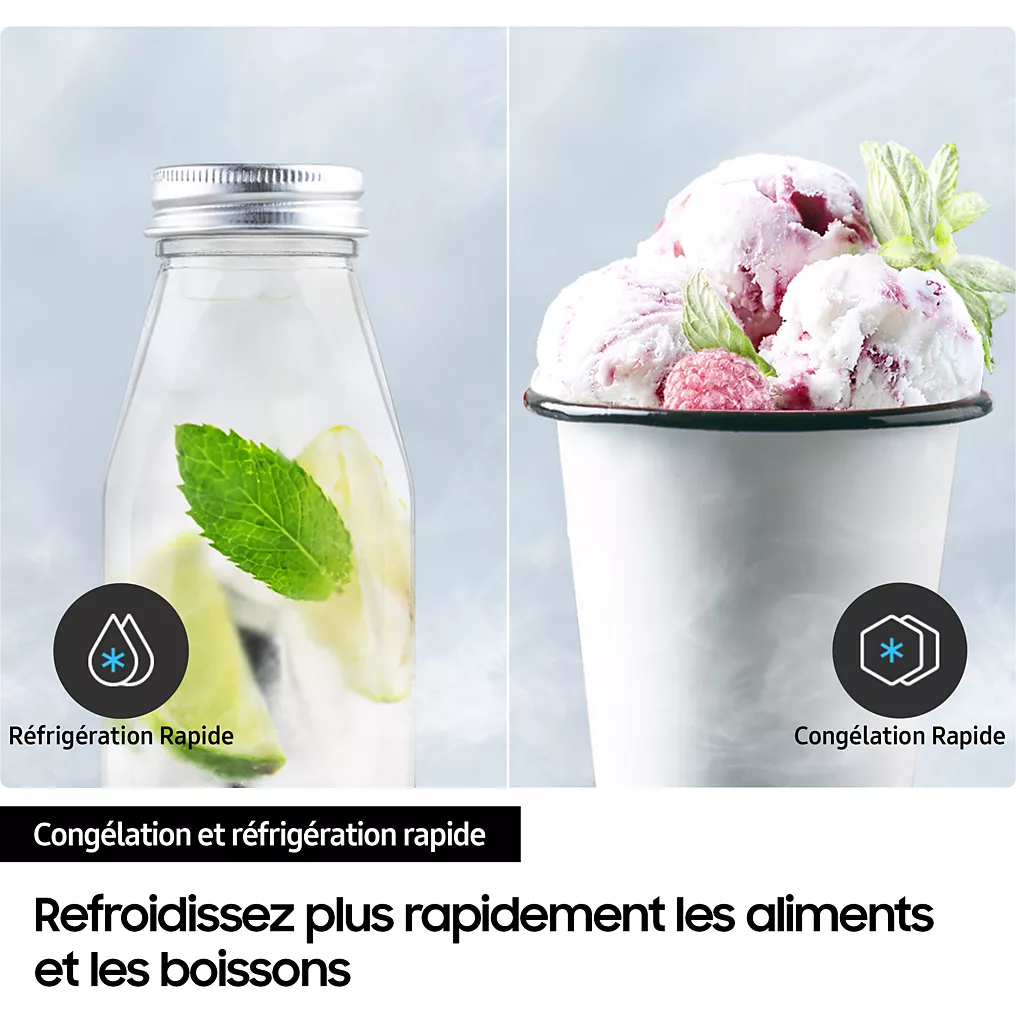 Réfrigérateur combiné SAMSUNG RB34C600DSA – Image 2