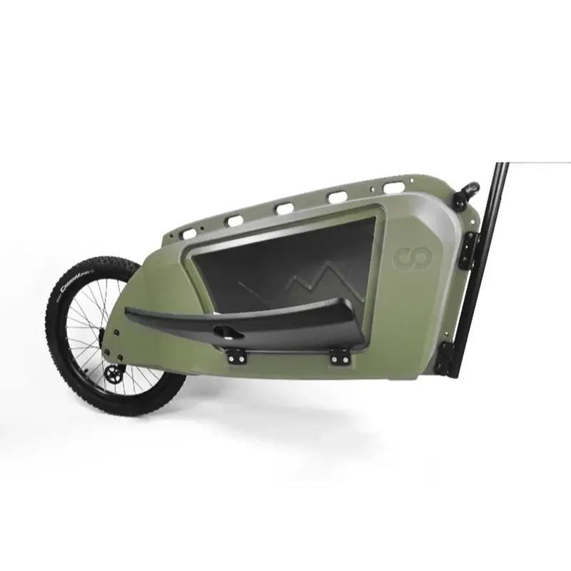 Remorque vélo pour chiens sur tige de selle Kern SolarMoov – Image 5