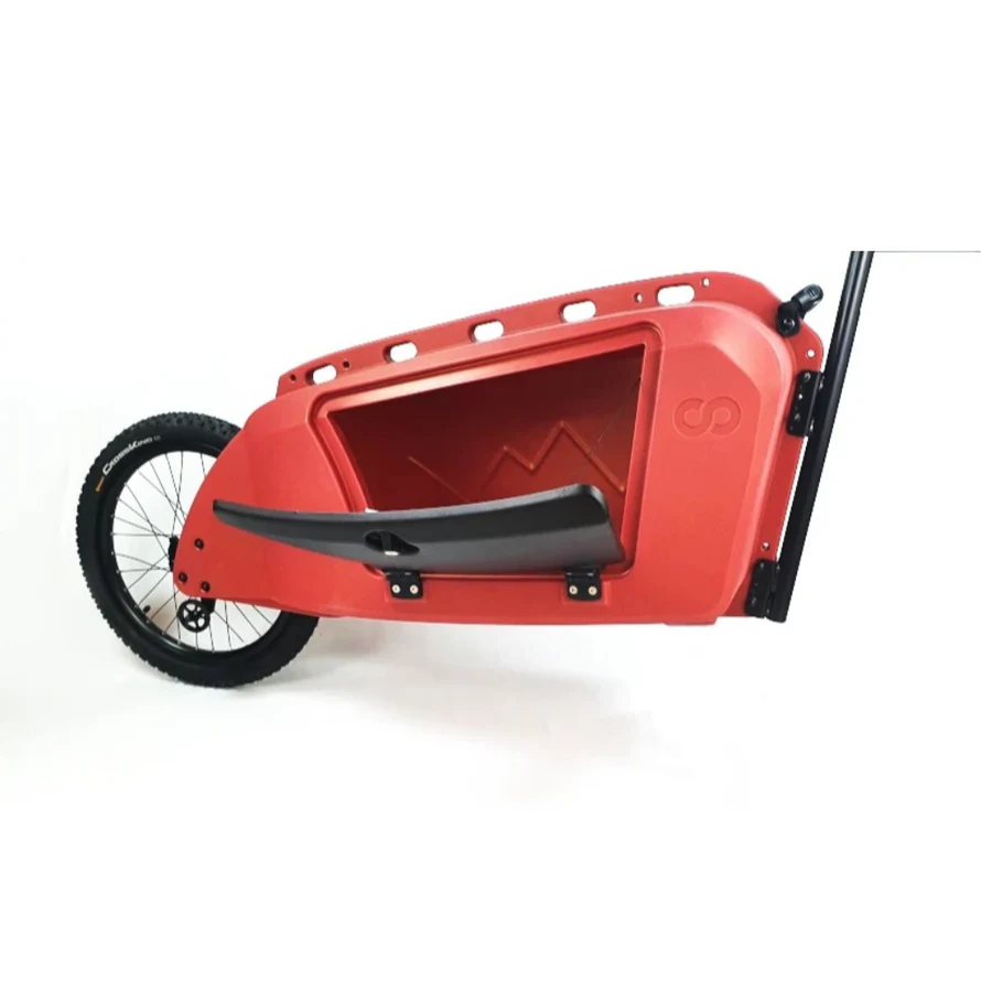 Remorque vélo pour chiens sur tige de selle Kern SolarMoov – Image 2