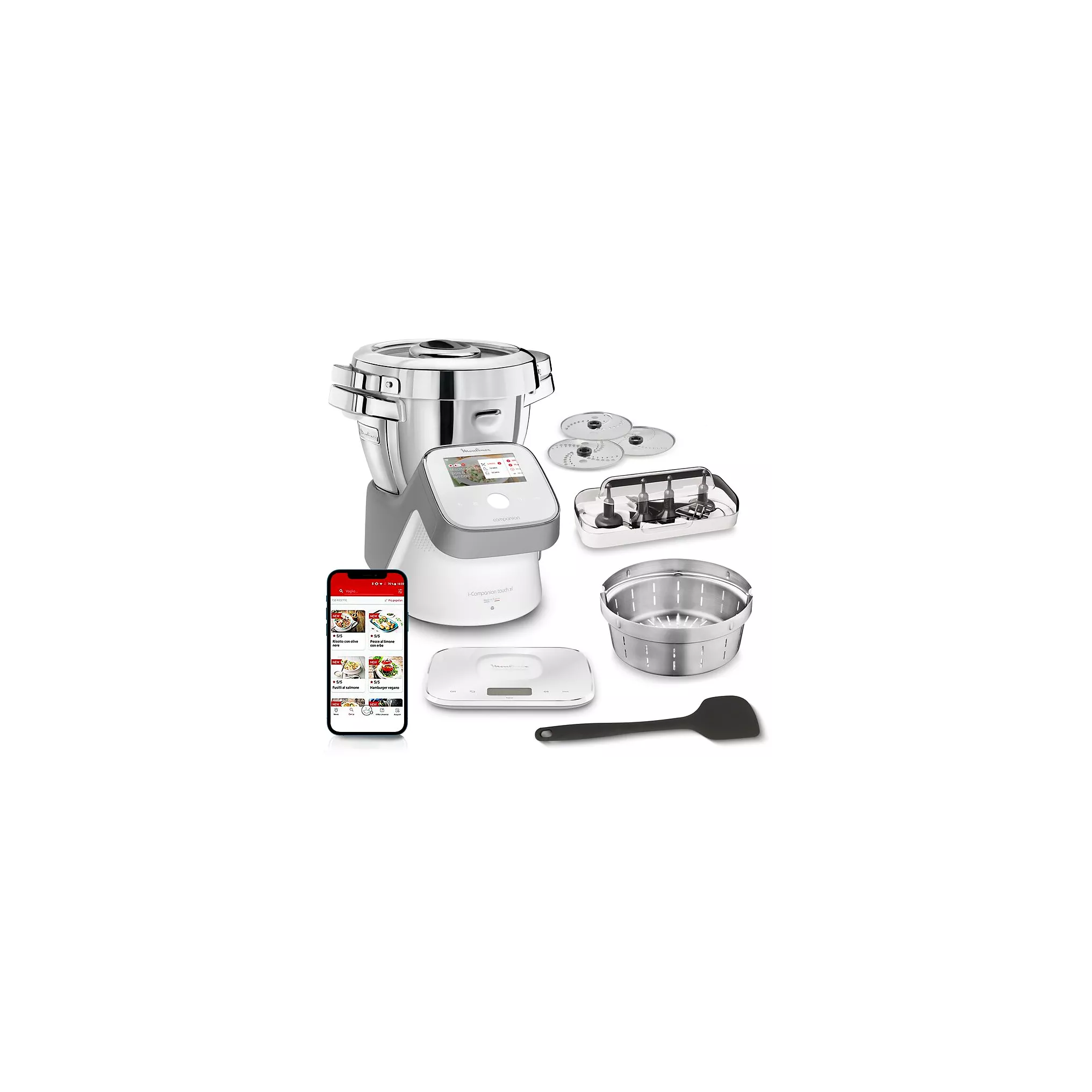 Robot cuiseur MOULINEX I Companion Touch XL HF938E00 – Image 10