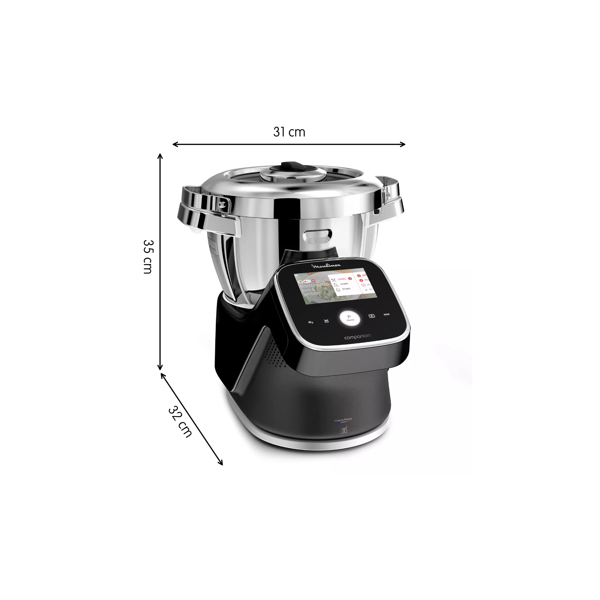 Robot cuiseur Moulinex I Companion Touch Pro XL – Image 2