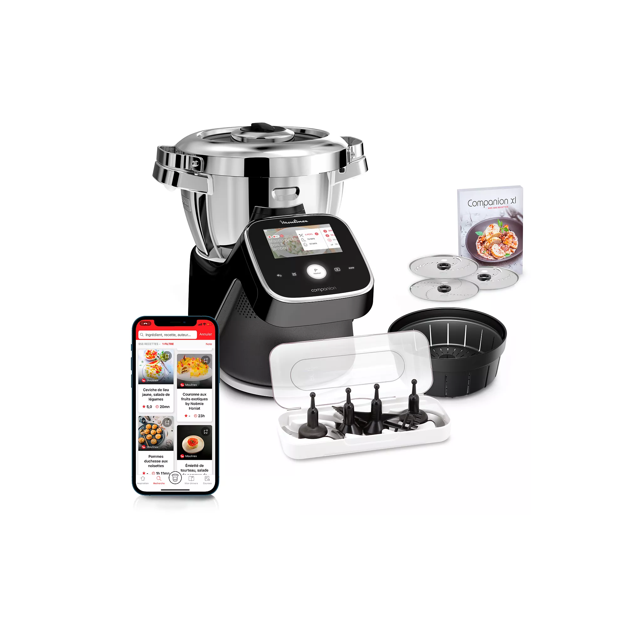 Robot cuiseur Moulinex I Companion Touch Pro XL