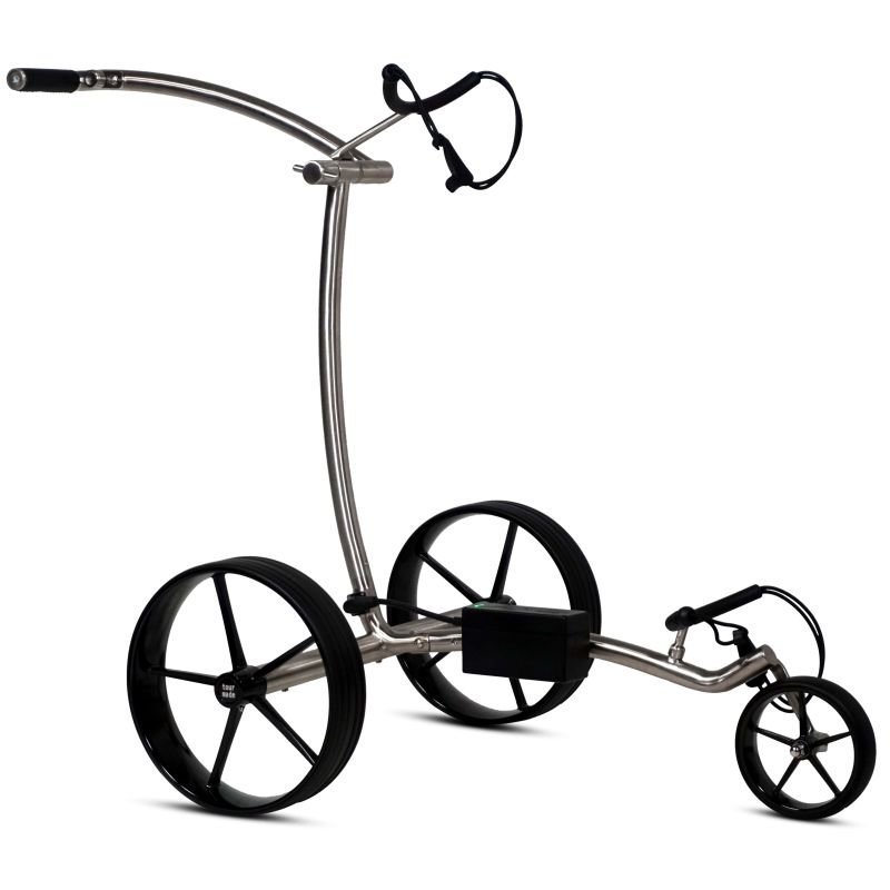 Tour Made Haicaddy HC9S Chariot de golf électrique cadre incurvé brossé – Image 7