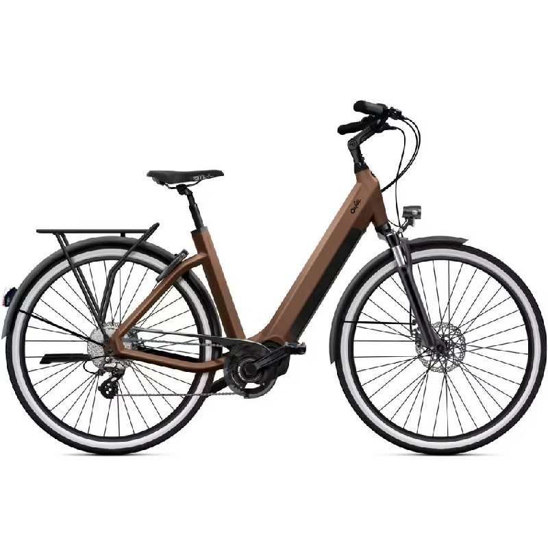 Vae o2feel​ iSwan City Up 6.1 Univ Shimano Altus 8V 540Wh 26" Marron