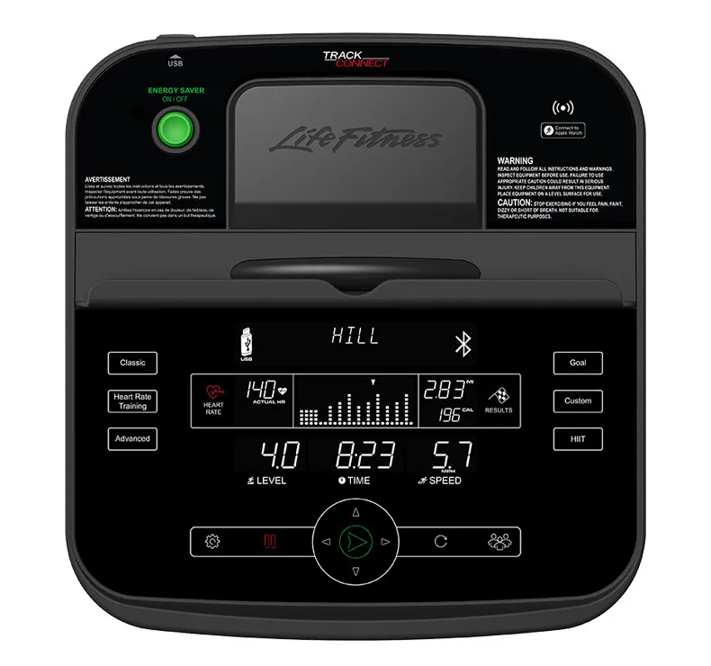 Vélo d'appartement Life Fitness C1 Track+ – Image 3
