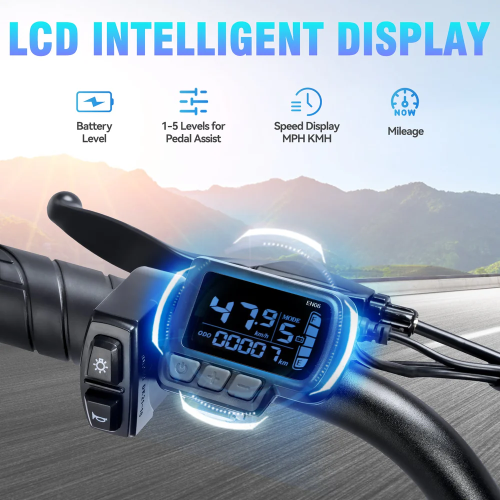 Vélo électrique YVY K20 Lite 1000W gros pneu – Image 2