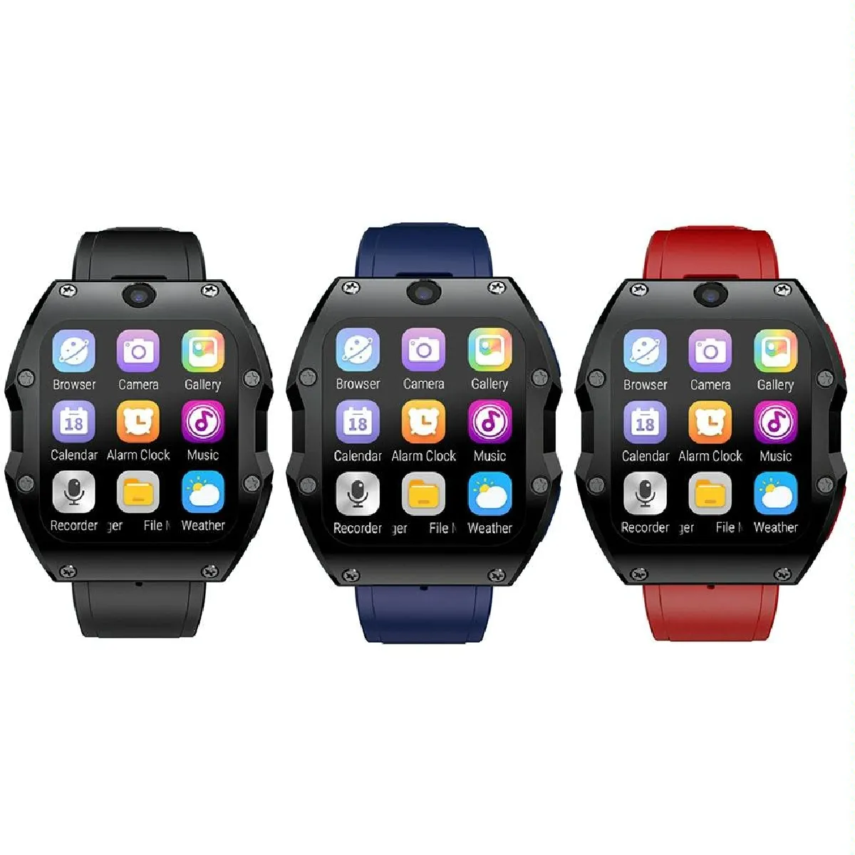 Yonis Montre 4G Étanche Sport SOS 2.02 – Image 4