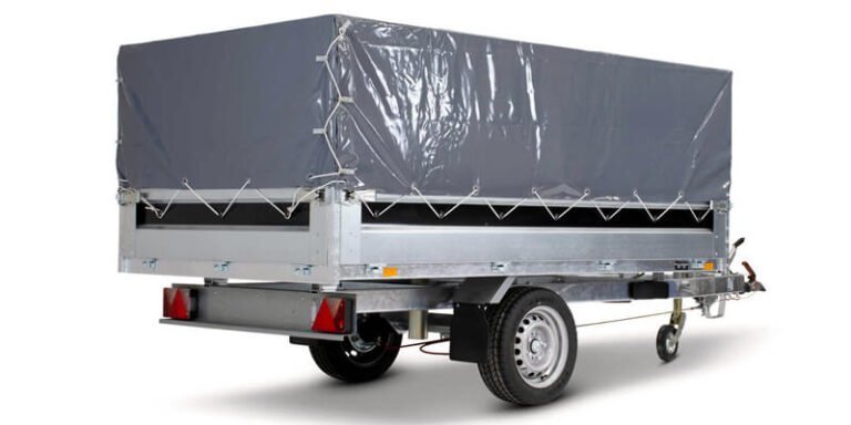 Remorque double essieux freinée 1500 kg benne Brenderup BT 4260SB1500 – Image 7