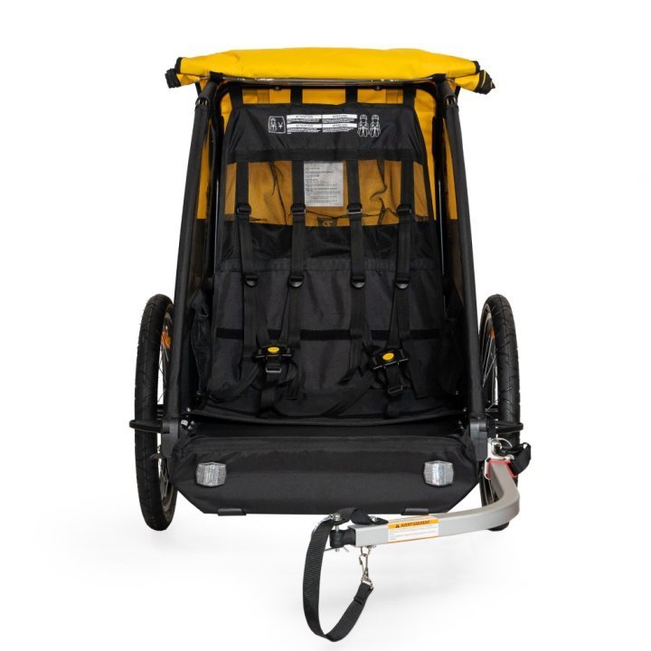 Burley Remorque pour Vélo - Bee Single pour 1 Enfant - jaune/noir – Image 3