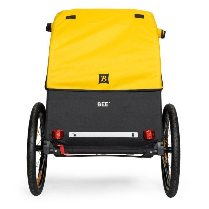 Burley Remorque pour Vélo - Bee Single pour 1 Enfant - jaune/noir – Image 4