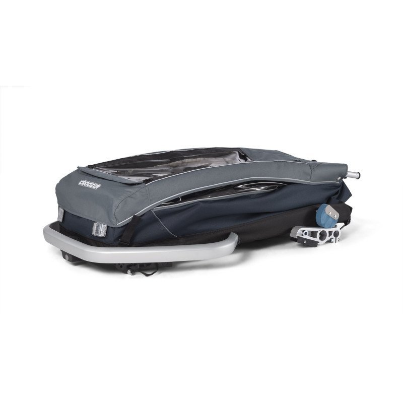 Vélo remorque Croozer Kid Vaaya 1 - graphite blue – Image 3