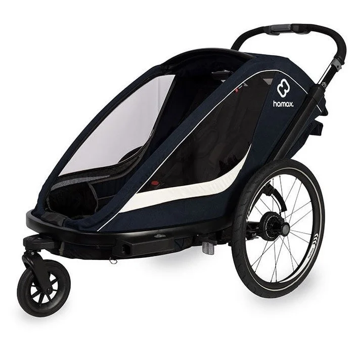 Remorque pour vélo Hamax 2 Enfants - Breeze - noir – Image 9