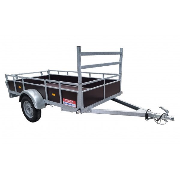 Remorque Bois 1 essieu 2m57x1m32 750kg