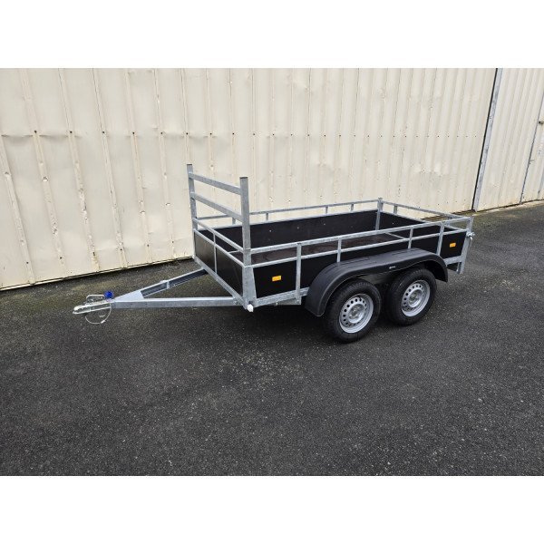 Remorque Bois 2 essieux 750kg 2m57x1m32 – Image 4