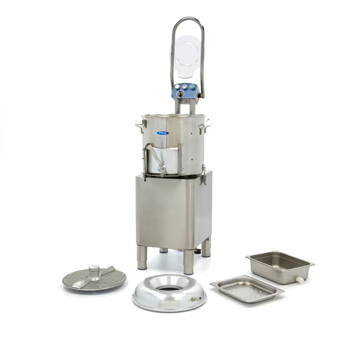 Maxima machine à éplucher les pommes de terre 20 kg 400 kg / h minuteur intégré – Image 4
