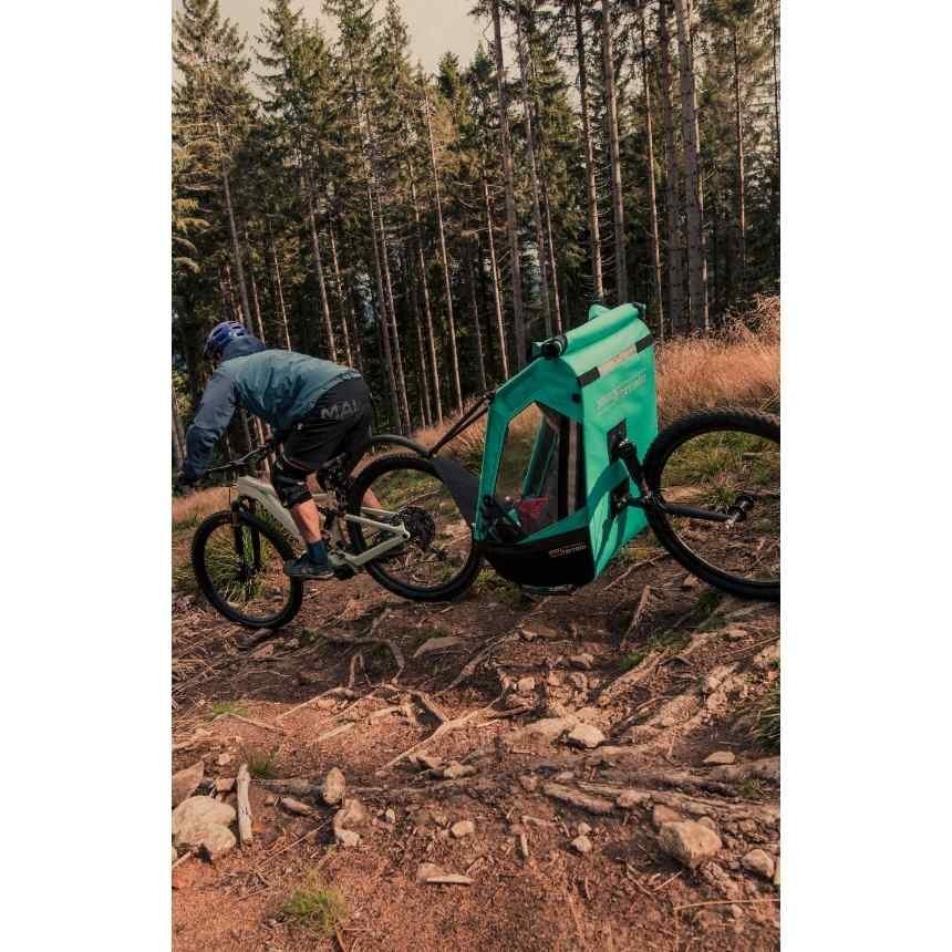 Remorque vélo charge 200 kg - Singletrailer II Sport - caribbean green – Image 6