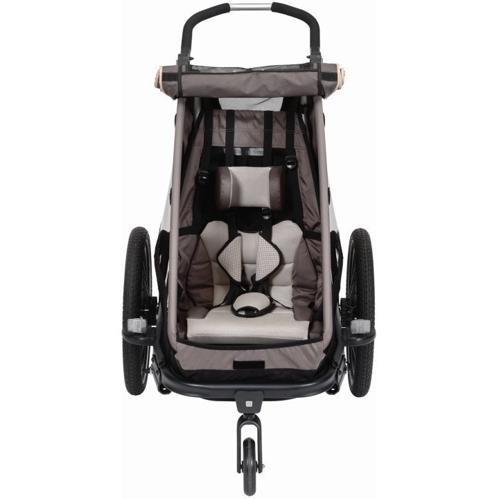 Vélo remorque XLC MONO S Enfants - gris/beige/anthracite – Image 7