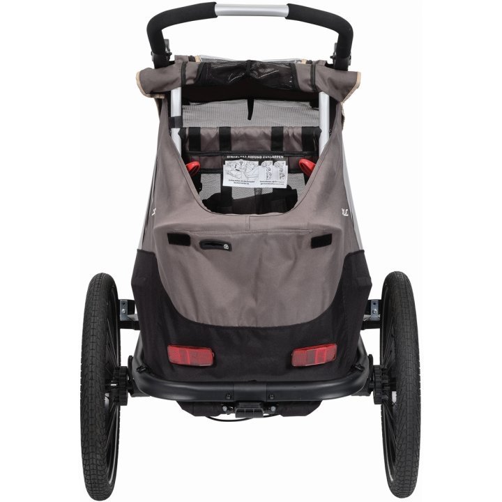 Vélo remorque XLC MONO S Enfants - gris/beige/anthracite – Image 6