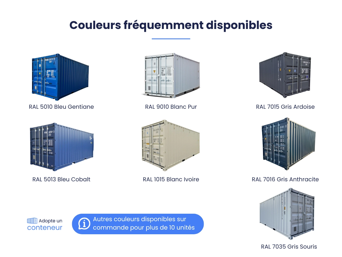 Container maritime 20 Pieds DRY PREMIER VOYAGE – Image 2