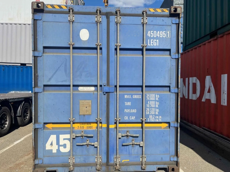 Container maritime 45 Pieds HIGH CUBE Pallet Wide DERNIER VOYAGE – Image 6